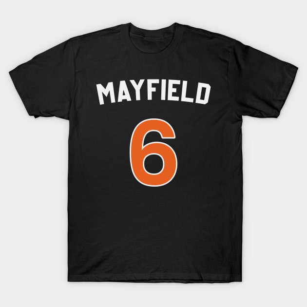 Baker Mayfield Tampa Bay Name Arc T-Shirt by Cabello's